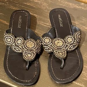 Matisse Golden Mules